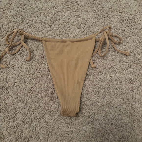 Goldie Tan Ribbed Bikini Set - Picture 8 of 8